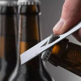 20pcs Stainless Steel Poker Card Bottle Opener Rust Prevention Exquisite Beer Bottle Opener for Party Home
