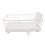 Dish Racks Modern Large Capacity Rust Resistance Space Saving Dish Drainers with Draining Tray for Kitchen Counter 39.5x23.5x14.5cm / 15.6x9.3x5.7in