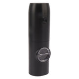 Electric Pepper Grinder Adjustable Coarseness USB Rechargeable Automatic Salt Mill with LED Light for Herb Spice Black