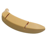 Knife Sharpener 2 Slot Kitchen Knives Sharpen Blade Sharpening Tool Banana Design Decor Yellow Standard - Front View
