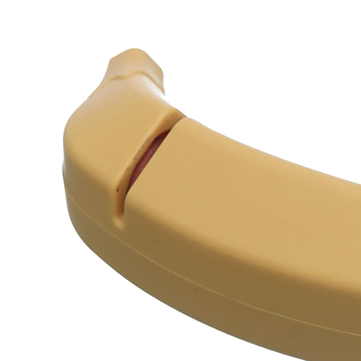 Knife Sharpener 2 Slot Kitchen Knives Sharpen Blade Sharpening Tool Banana Design Decor Yellow Standard