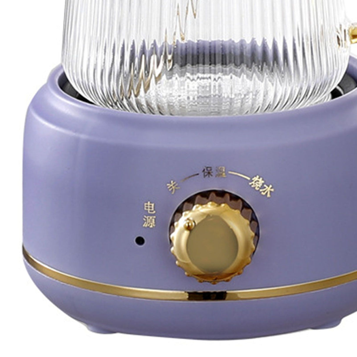 Portable Electric Kettle Stew Cup 450ML Health Cup Mini Slow Cooker Kettle Office Flower Teapot Split Tea Boiler AU Plug 220V Violet 450ml