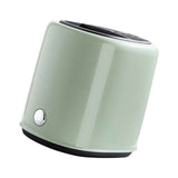 Knife Block Utensil Holder Retro Space Saving Large Capacity 2 In 1 Countertop Utensil Organizer for Kitchen Green