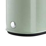 Knife Block Utensil Holder Retro Space Saving Large Capacity 2 In 1 Countertop Utensil Organizer for Kitchen Green - Low Angle