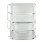 Transparent Dish Dust Cover Dustproof Multi Layer Dish Cover Multifunctional Food Cover 4 Layer