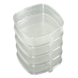 Transparent Dish Dust Cover Dustproof Multi Layer Dish Cover Multifunctional Food Cover 4 Layer