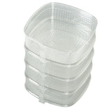 Transparent Dish Dust Cover Dustproof Multi Layer Dish Cover Multifunctional Food Cover 4 Layer