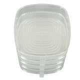 Transparent Dish Dust Cover Dustproof Multi Layer Dish Cover Multifunctional Food Cover 4 Layer