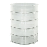Transparent Dish Dust Cover Dustproof Multi Layer Dish Cover Multifunctional Food Cover 5 Layer