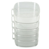 Transparent Dish Dust Cover Dustproof Multi Layer Dish Cover Multifunctional Food Cover 5 Layer