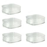 Transparent Dish Dust Cover Dustproof Multi Layer Dish Cover Multifunctional Food Cover 5 Layer