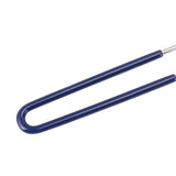Frying Basket Stainless Steel Long Handle Reusable Rust Resistant Fry Net for Fish Chicken Nuggets Rubber Handle