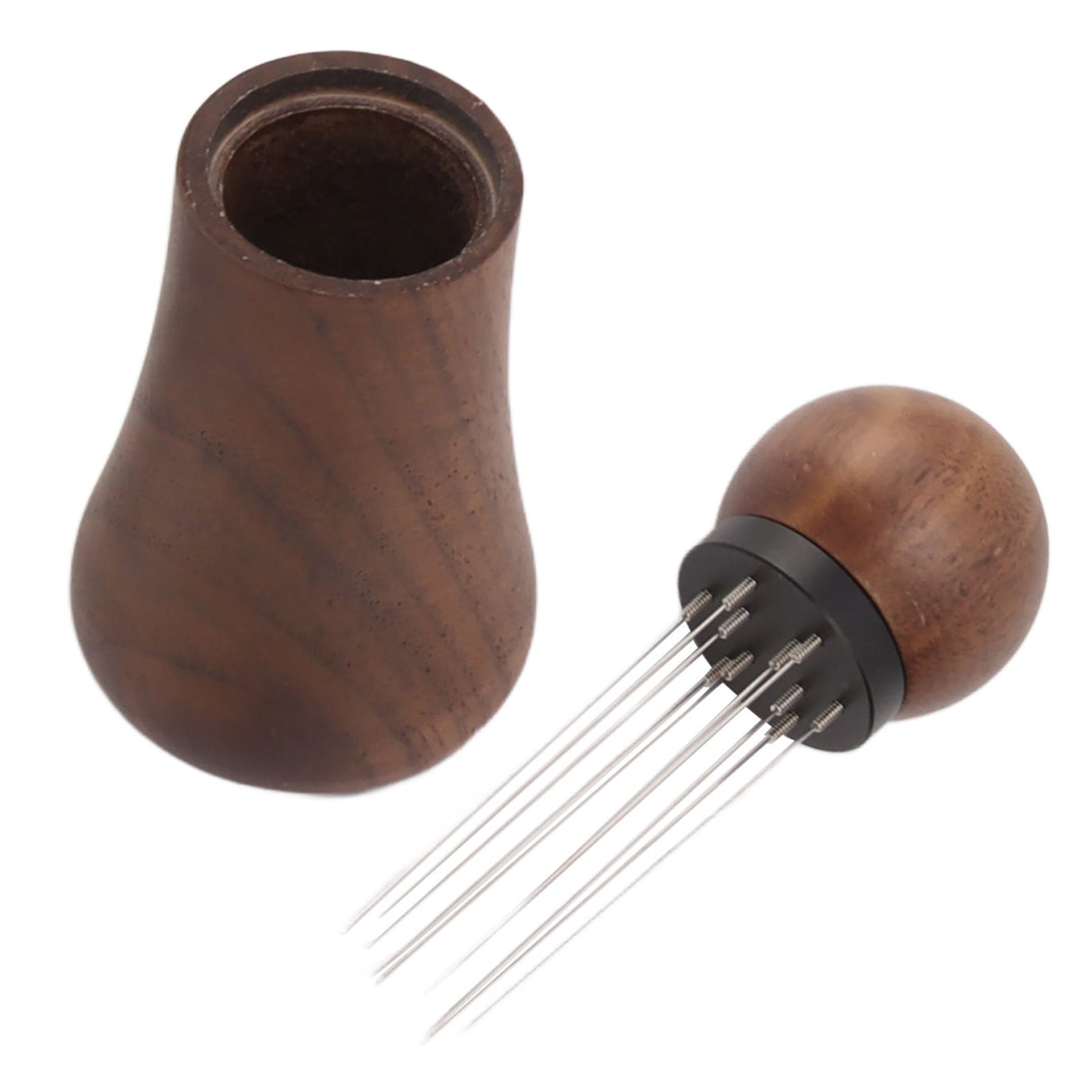 Coffee Stirring Tamper 10 Needles Stainless Steel Coffee Hand Distribution Tool for Home