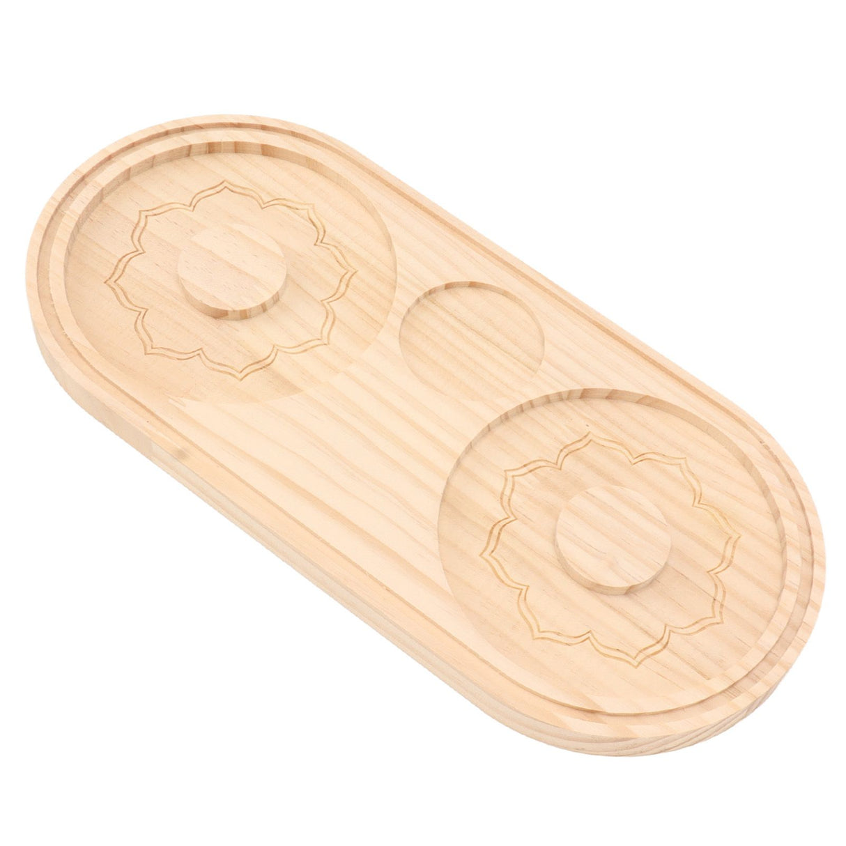 Salt Rimmer Pine Wood Sugar Rimmer Waterproof Holder Bar Tool for Cocktail Margarita B