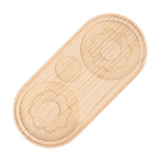 Salt Rimmer Pine Wood Sugar Rimmer Waterproof Holder Bar Tool for Cocktail Margarita B - Extra Image