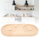 Salt Rimmer Pine Wood Sugar Rimmer Waterproof Holder Bar Tool for Cocktail Margarita B
