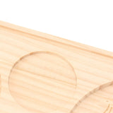 Salt Rimmer Pine Wood Sugar Rimmer Waterproof Holder Bar Tool for Cocktail Margarita B - Extra Image