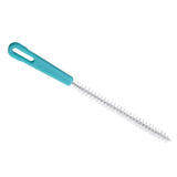 Sewer Drain Brush Nylon Plastic Mini Extra Long Straw Cleaning Brush for Pipe Hole Bottle