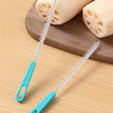 Sewer Drain Brush Nylon Plastic Mini Extra Long Straw Cleaning Brush for Pipe Hole Bottle - Low Angle