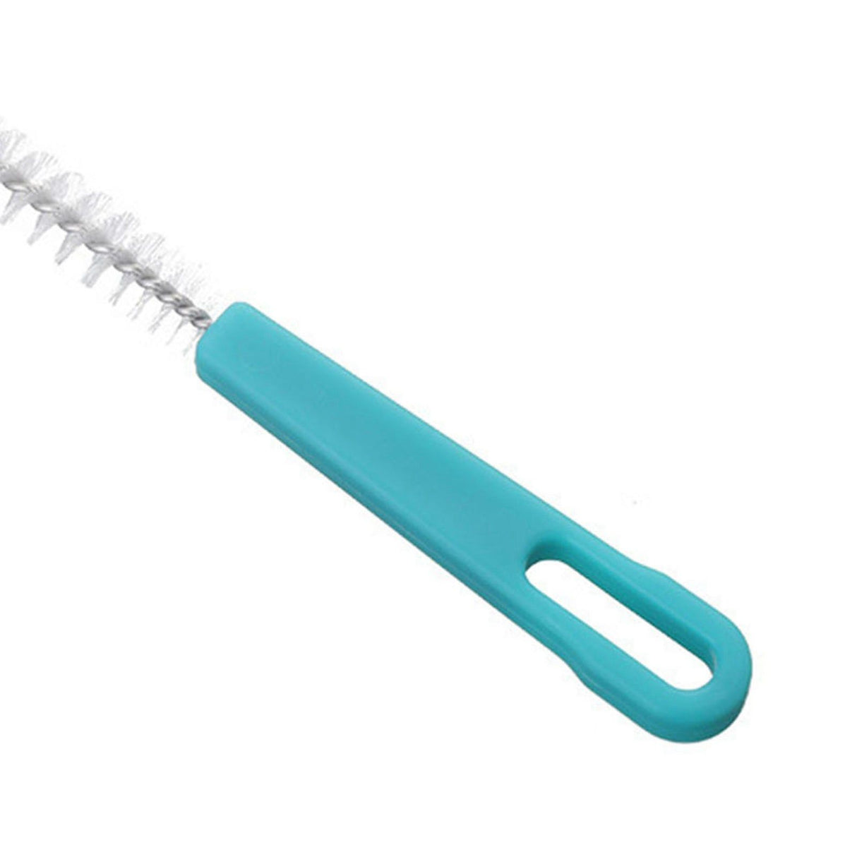 Sewer Drain Brush Nylon Plastic Mini Extra Long Straw Cleaning Brush for Pipe Hole Bottle