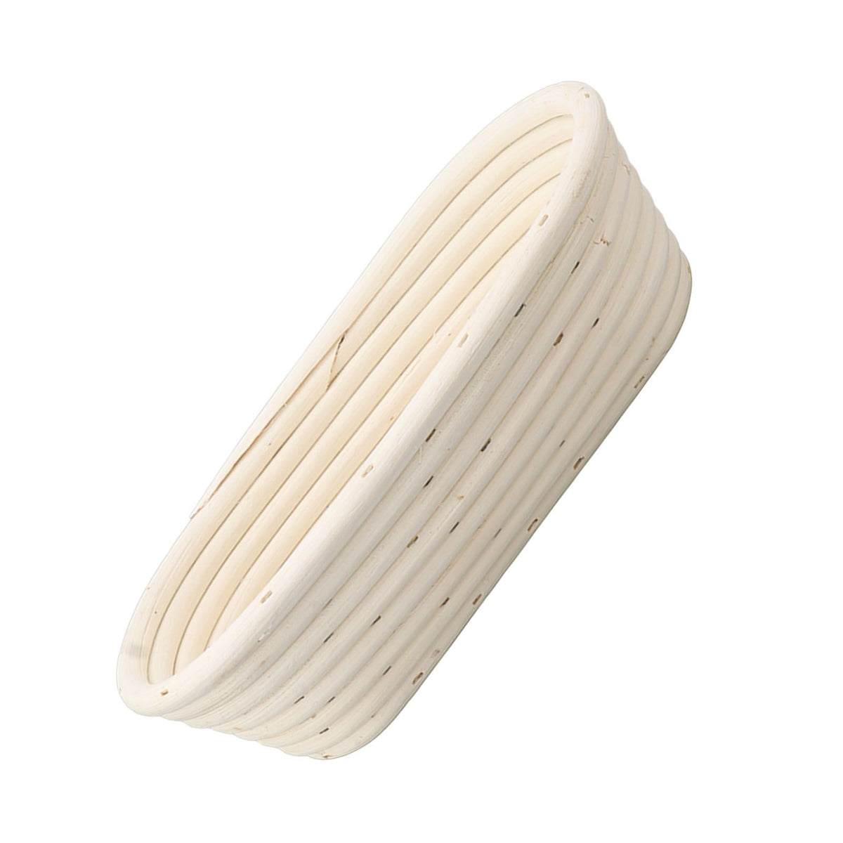 25cm Bread Proofing Basket Set Oval Natural Rattan Sourdough Proofing Basket Dough Scraper Cloth Liner Brush