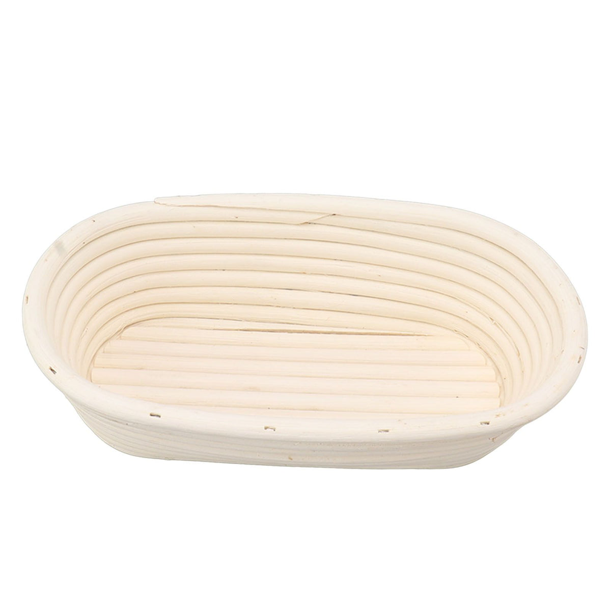 25cm Bread Proofing Basket Set Oval Natural Rattan Sourdough Proofing Basket Dough Scraper Cloth Liner Brush