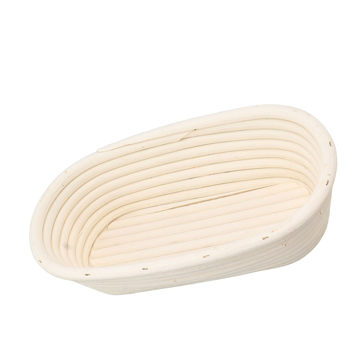 25cm Bread Proofing Basket Set Oval Natural Rattan Sourdough Proofing Basket Dough Scraper Cloth Liner Brush