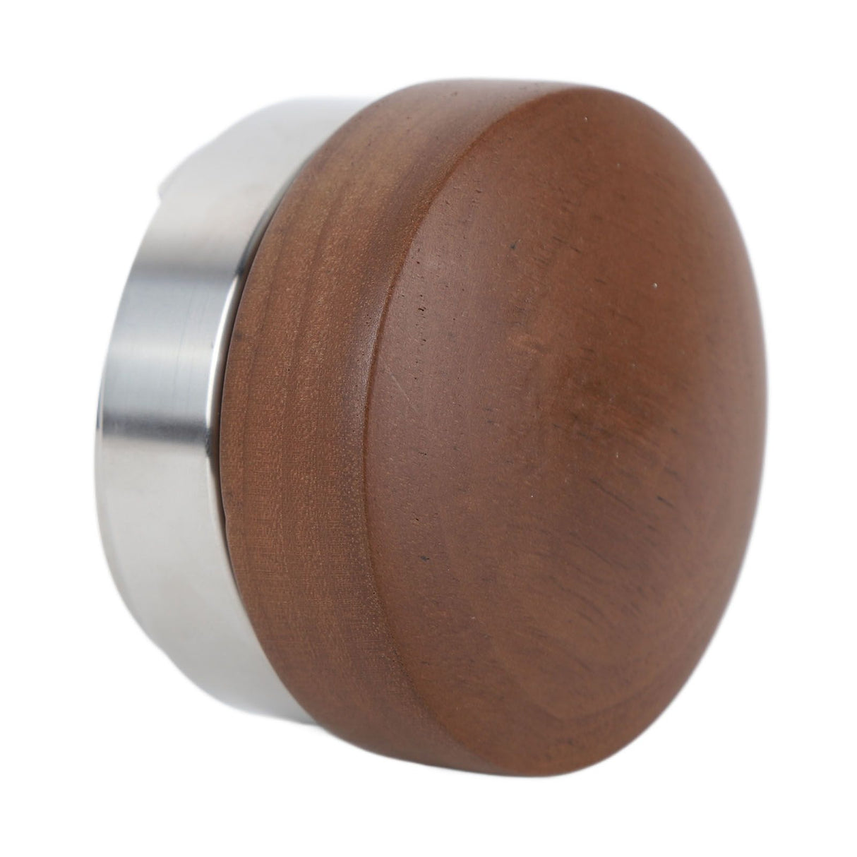 58mm Coffee Distributor Tamper Adjustable Depth Coffee Leveler Coffee Distribution Tool With Walnut Wood Handle