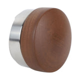 58mm Coffee Distributor Tamper Adjustable Depth Coffee Leveler Coffee Distribution Tool With Walnut Wood Handle