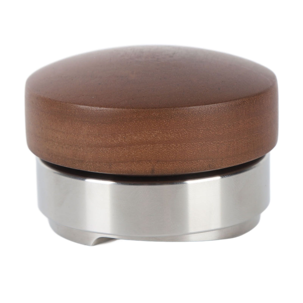 58mm Coffee Distributor Tamper Adjustable Depth Coffee Leveler Coffee Distribution Tool With Walnut Wood Handle