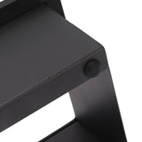 Coffee Knock Box Rubber Coffee Box with Removable Stainless Steel Ground Container for Cafe Bar S