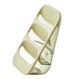 3 Layer Chopsticks Knife Storage Rack Holder Waterproof Knife Storage Drainage Bracket Container Green
