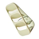 3 Layer Chopsticks Knife Storage Rack Holder Waterproof Knife Storage Drainage Bracket Container Green