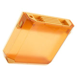 Wall Mounted Knife Holder Ultrathin Plastic Installation Box Storage Rack for Kitchen Yellow