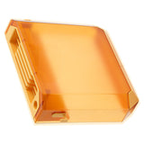 Wall Mounted Knife Holder Ultrathin Plastic Installation Box Storage Rack for Kitchen Yellow