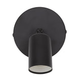 E26 E27 Wall Lamp Holder Modern Simple Wall Lamp Base for Bedroom Living Room Showcase 85‑265V Black