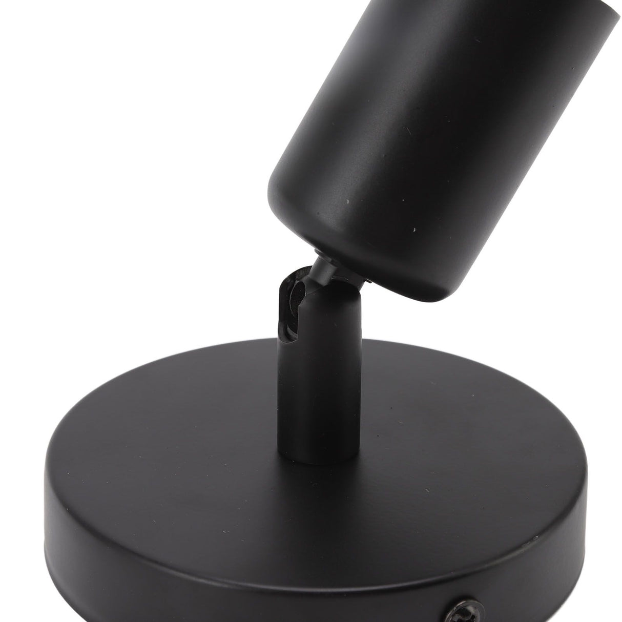E26 E27 Wall Lamp Holder Modern Simple Wall Lamp Base for Bedroom Living Room Showcase 85‑265V Black