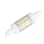 R7s LED Bulb 80mm 5W Double End Floodlight with 60LED 6000K White Light Corn Lighting for Replacement 220V