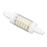 R7s LED Bulb 80mm 5W Double End Floodlight with 60LED 6000K White Light Corn Lighting for Replacement 220V