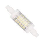 R7s LED Bulb 80mm 5W Double End Floodlight with 60LED 6000K White Light Corn Lighting for Replacement 220V