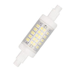 R7s LED Bulb 80mm 5W Double End Floodlight with 60LED 6000K White Light Corn Lighting for Replacement 220V