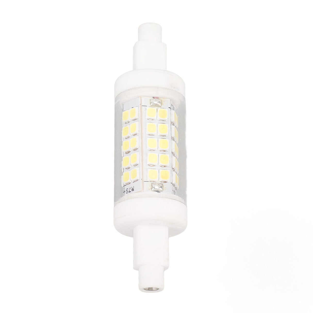 R7s LED Bulb 80mm 5W Double End Floodlight with 60LED 6000K White Light Corn Lighting for Replacement 220V
