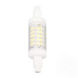 R7s LED Bulb 80mm 5W Double End Floodlight with 60LED 6000K White Light Corn Lighting for Replacement 220V