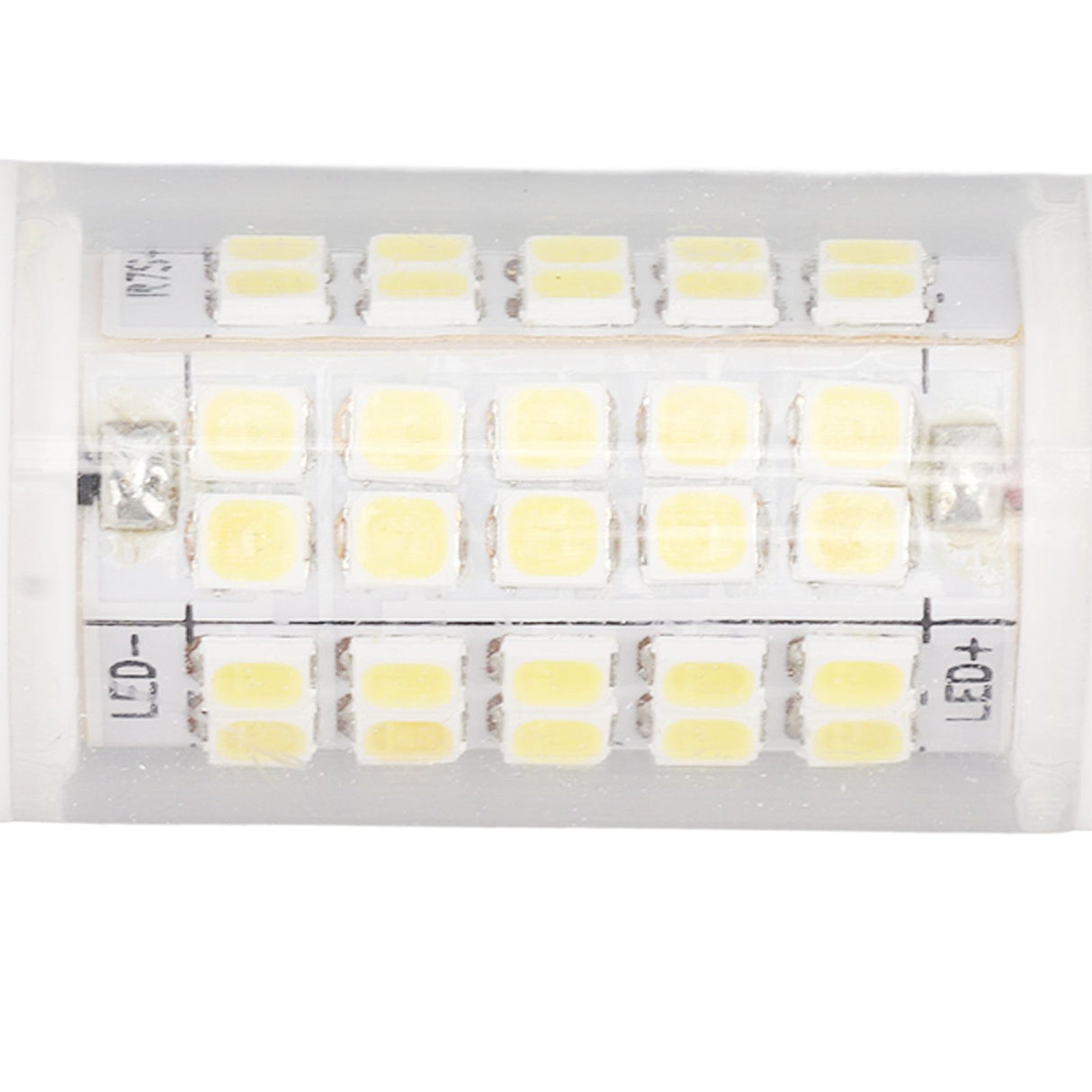 R7s LED Bulb 80mm 5W Double End Floodlight with 60LED 6000K White Light Corn Lighting for Replacement 220V