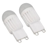 2Pcs G9 LED Light Bulbs Dimmable 180LM 14 Beads Double Pin G9 Base Bulbs for Table Lamp Wall Lamp Chandelier 220V 2W