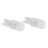 2Pcs G9 LED Light Bulbs Dimmable 180LM 14 Beads Double Pin G9 Base Bulbs for Table Lamp Wall Lamp Chandelier 220V 2W