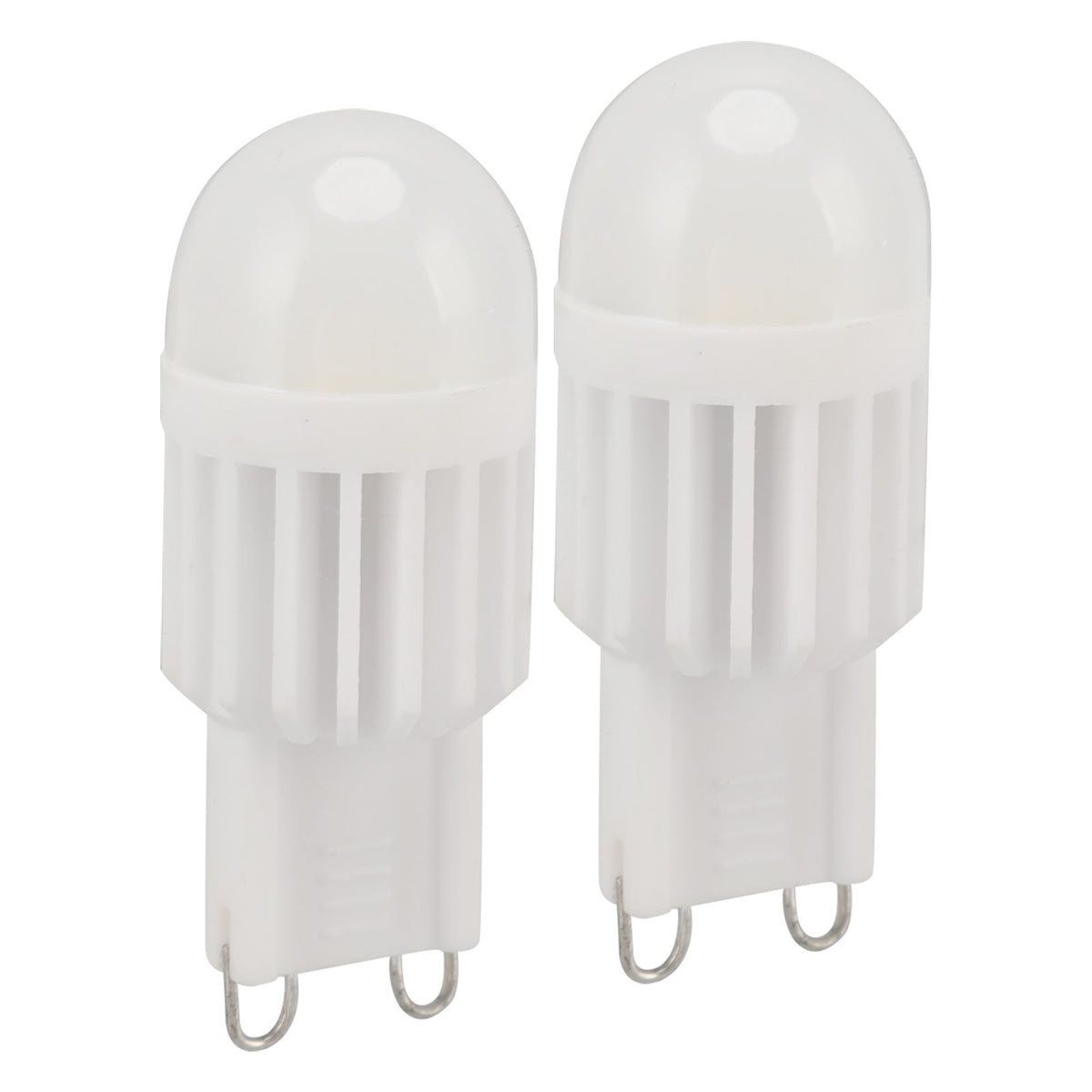 2Pcs G9 LED Light Bulbs Dimmable 180LM 14 Beads Double Pin G9 Base Bulbs for Table Lamp Wall Lamp Chandelier 220V 2W