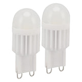 2Pcs G9 LED Light Bulbs Dimmable 180LM 14 Beads Double Pin G9 Base Bulbs for Table Lamp Wall Lamp Chandelier 220V 2W