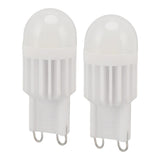 2Pcs G9 LED Light Bulbs Dimmable 180LM 14 Beads Double Pin G9 Base Bulbs for Table Lamp Wall Lamp Chandelier 220V 2W - Low Angle