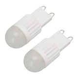 2Pcs G9 LED Light Bulbs Dimmable 180LM 14 Beads Double Pin G9 Base Bulbs for Table Lamp Wall Lamp Chandelier 220V 2W - Extra Image